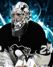 Das Pittsburgh Penguins Marc Andre Fleury Wallpaper 176x220