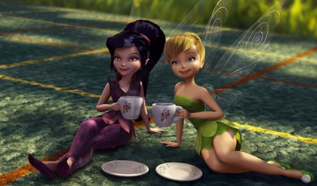Screenshot №1 pro téma Tinker Bell And The Great Fairy Rescue 1024x600