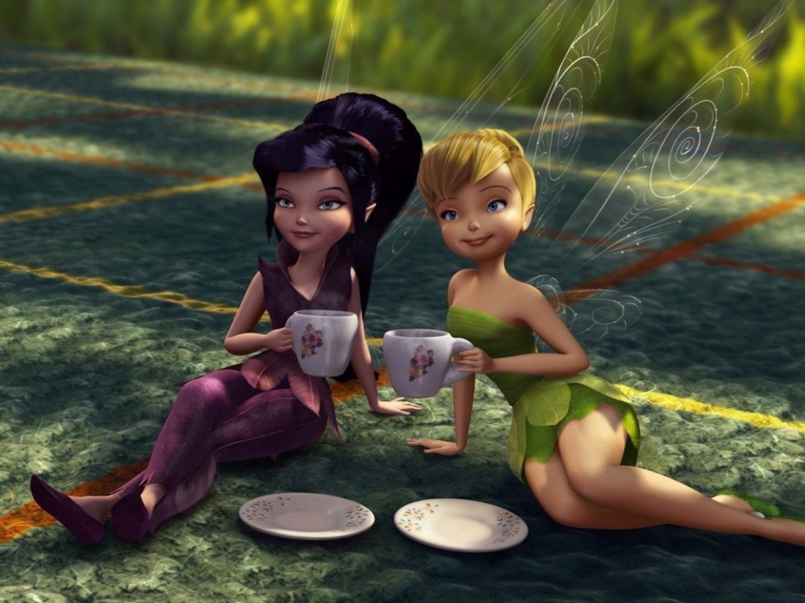 Das Tinker Bell And The Great Fairy Rescue Wallpaper 1152x864