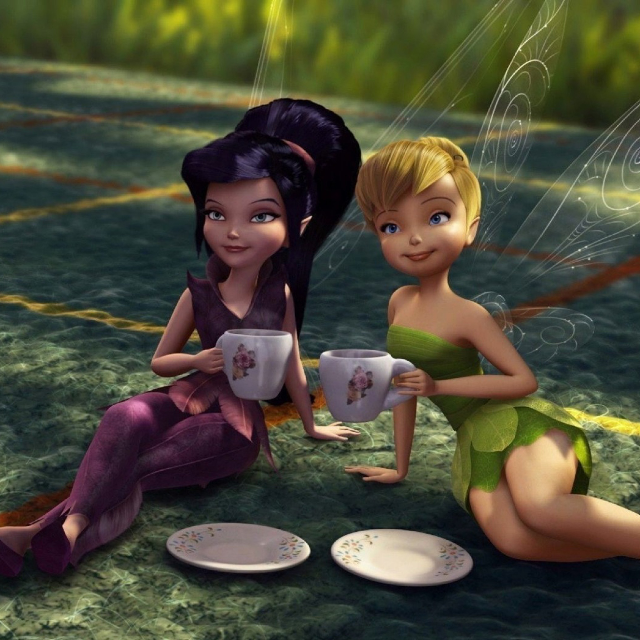 Screenshot №1 pro téma Tinker Bell And The Great Fairy Rescue 2048x2048