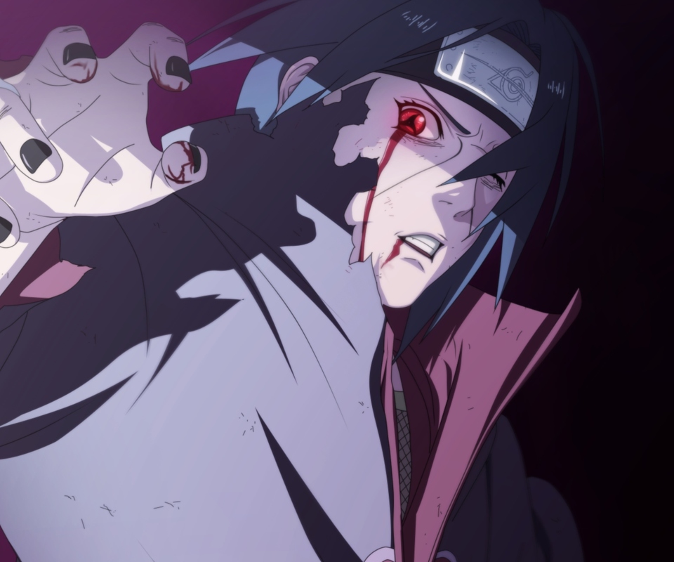 Fondo de pantalla Naruto Itachi 960x800