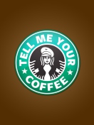 Fondo de pantalla Starbucks Coffee Logo 132x176