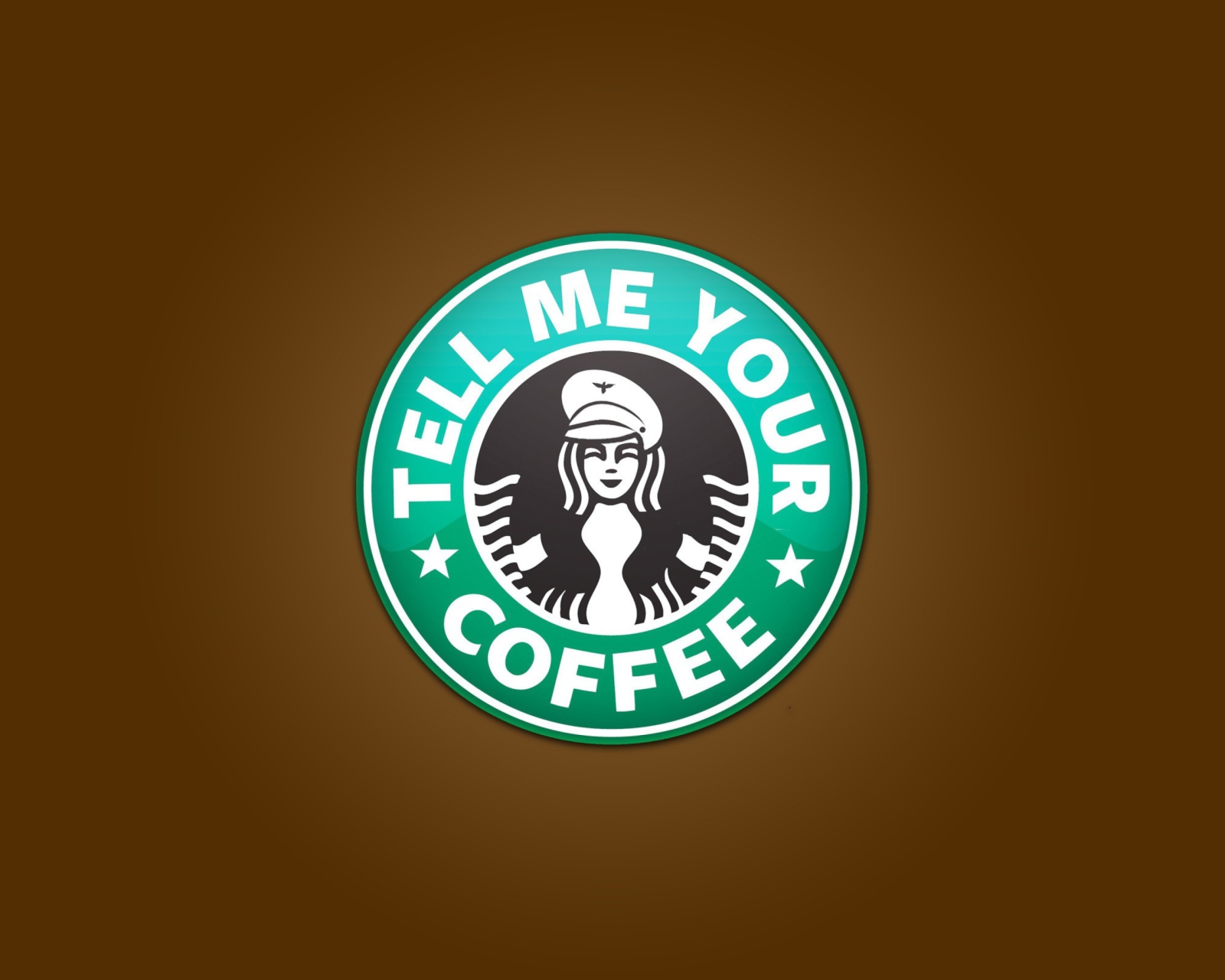 Обои Starbucks Coffee Logo 1600x1280