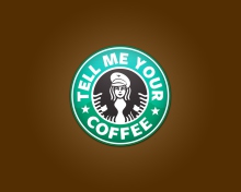 Das Starbucks Coffee Logo Wallpaper 220x176