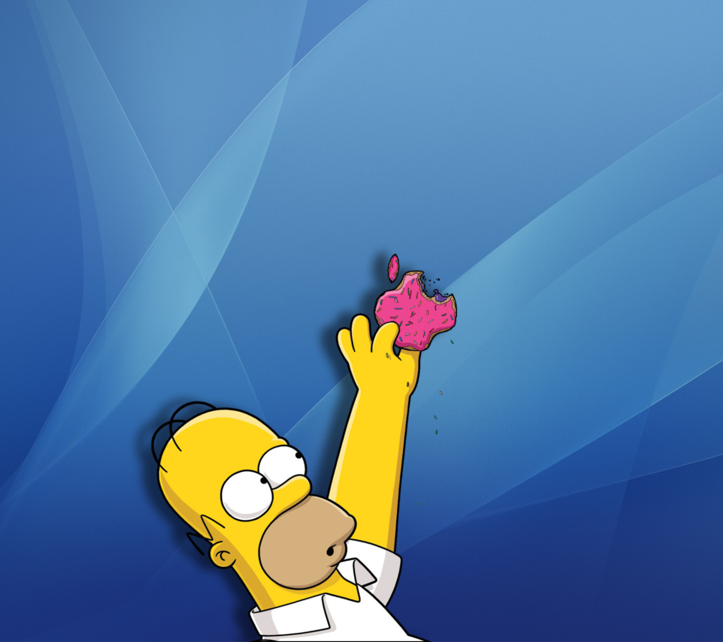 Das Apple Simpson Wallpaper 1440x1280