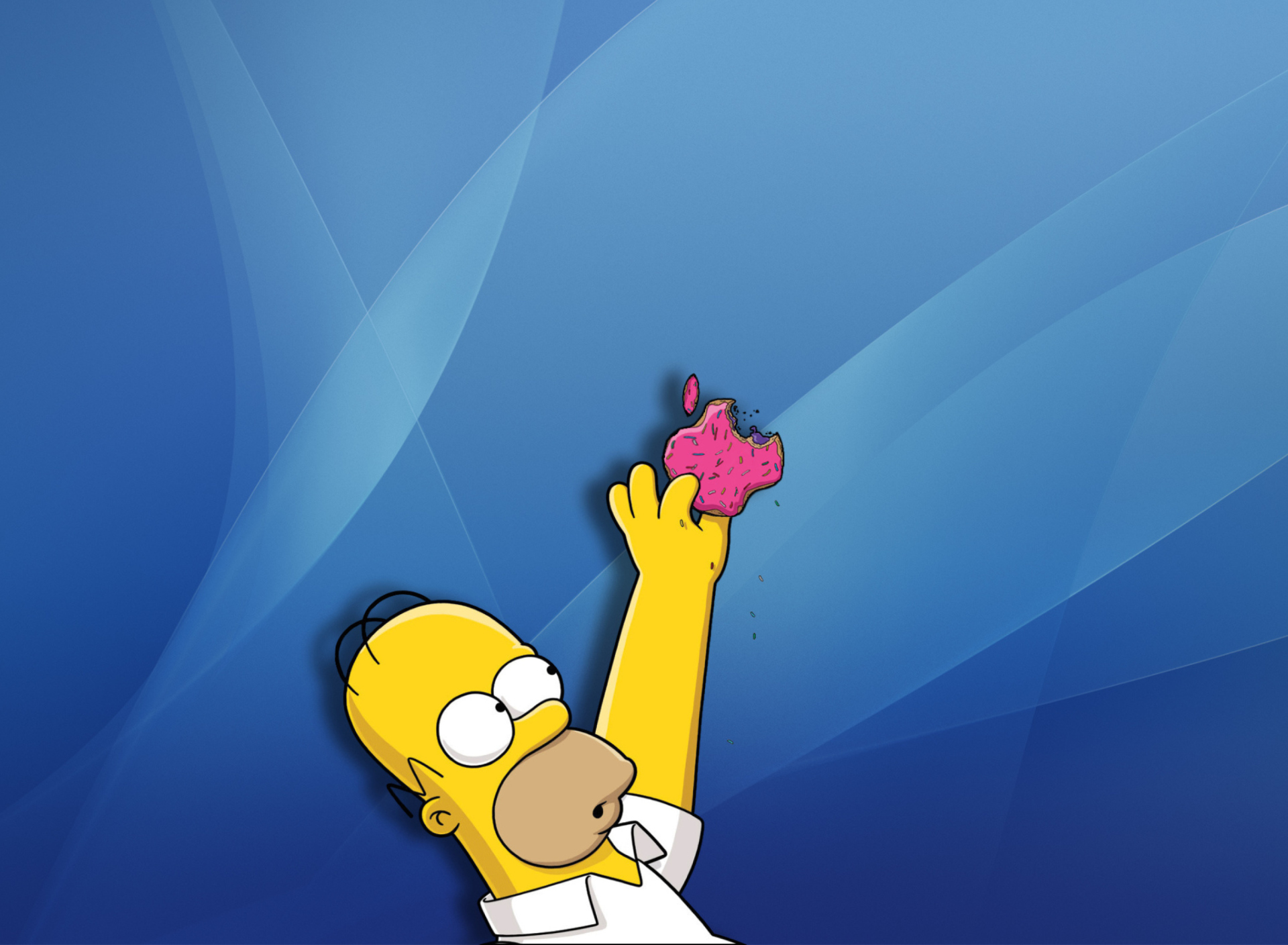 Das Apple Simpson Wallpaper 1920x1408