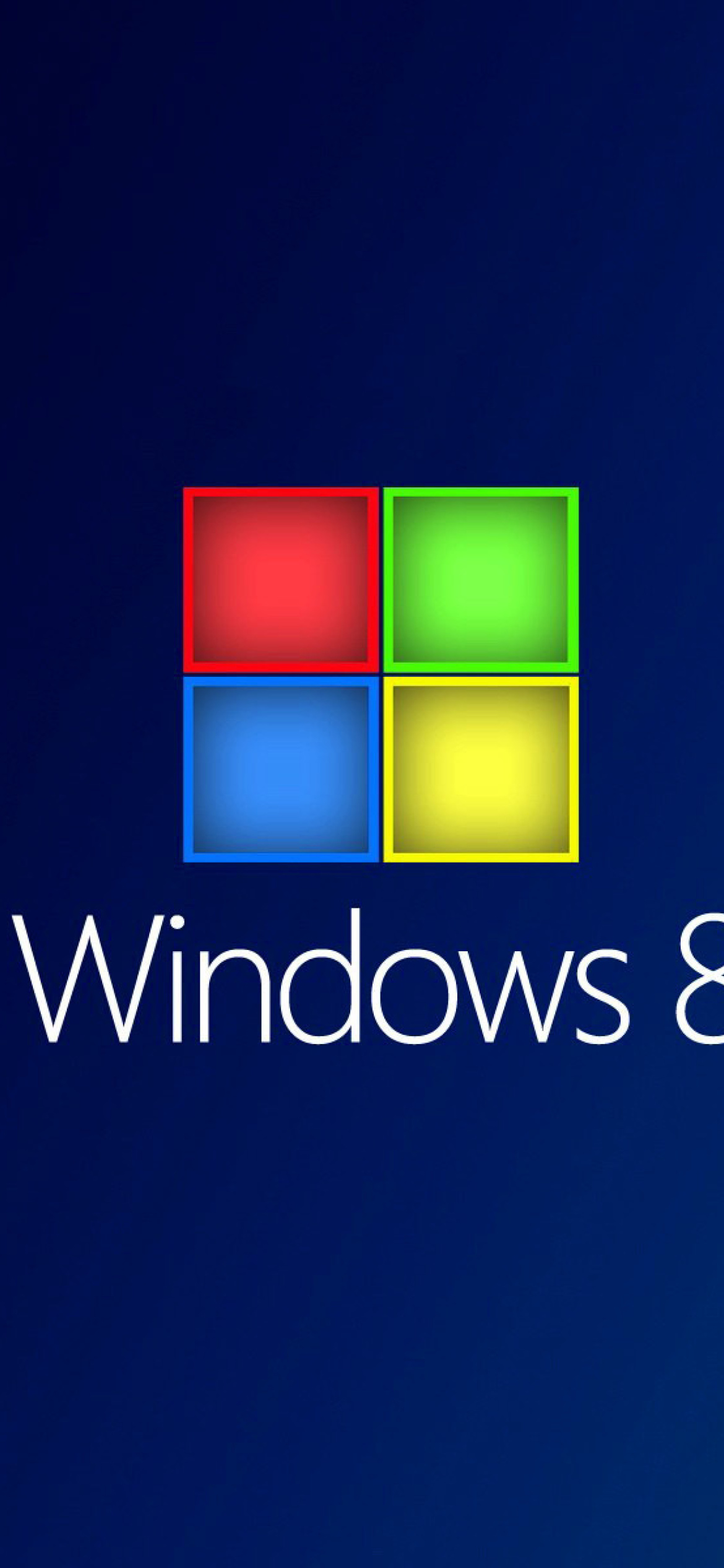 Das Microsoft Windows 8 Wallpaper 1170x2532