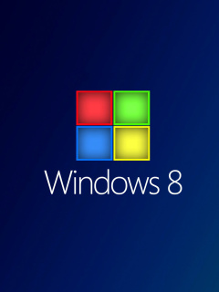 Das Microsoft Windows 8 Wallpaper 240x320