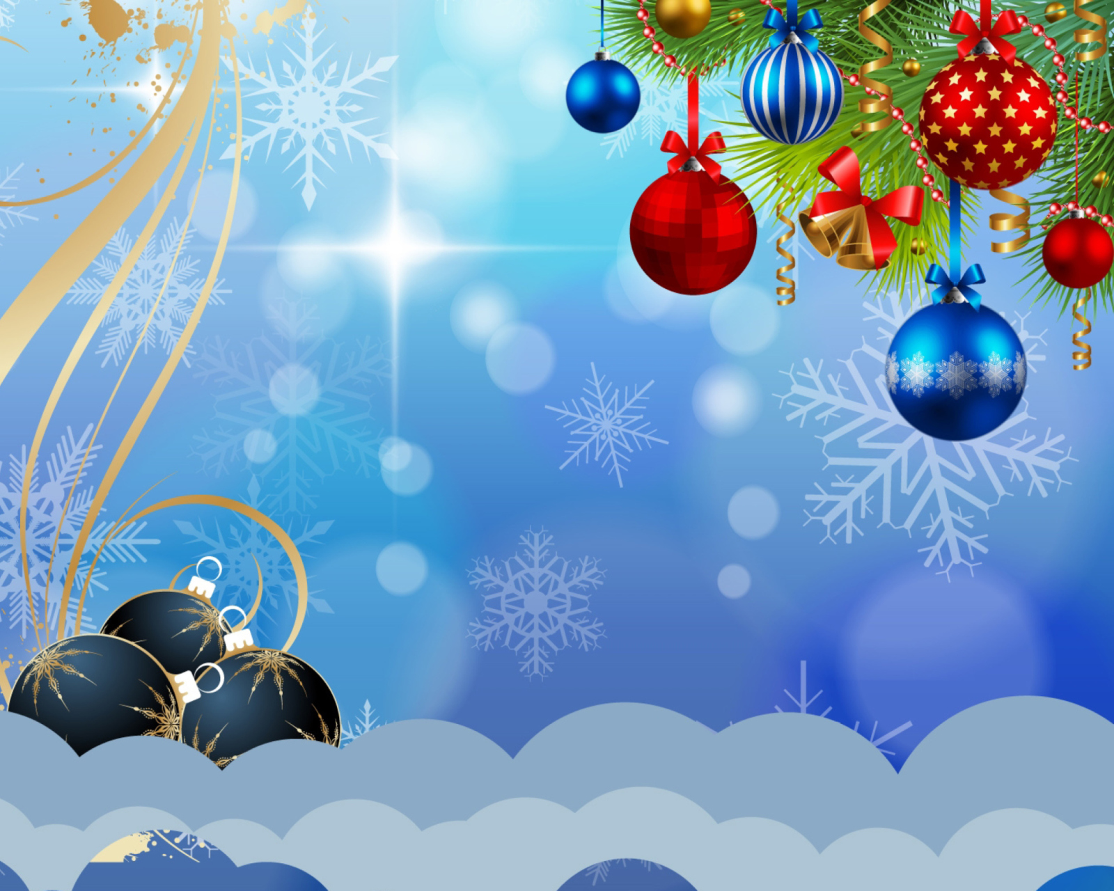 Screenshot №1 pro téma Christmas Garland Decor 1600x1280