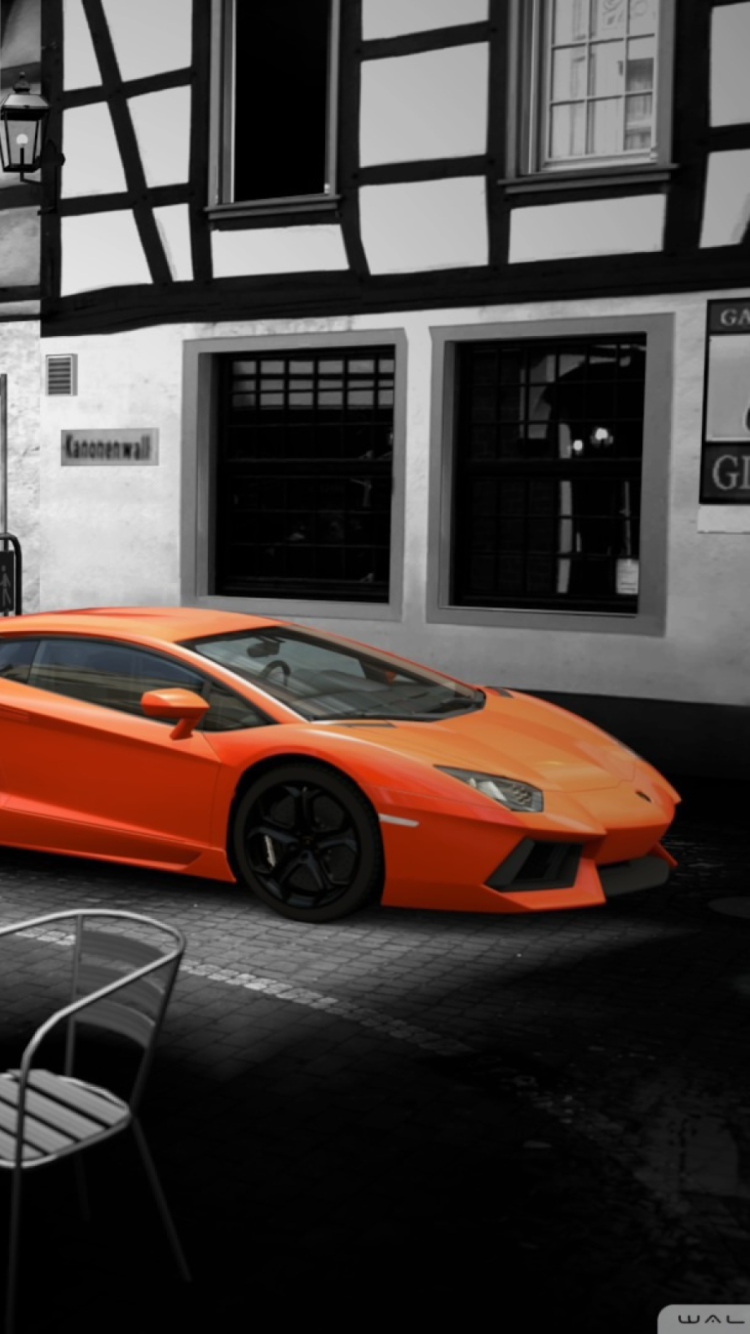 Lamborghini Aventador screenshot #1 750x1334
