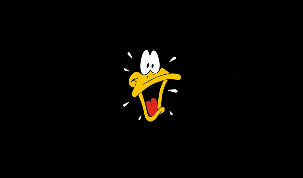 Das Daffy Duck - Looney Tunes Wallpaper 1024x600