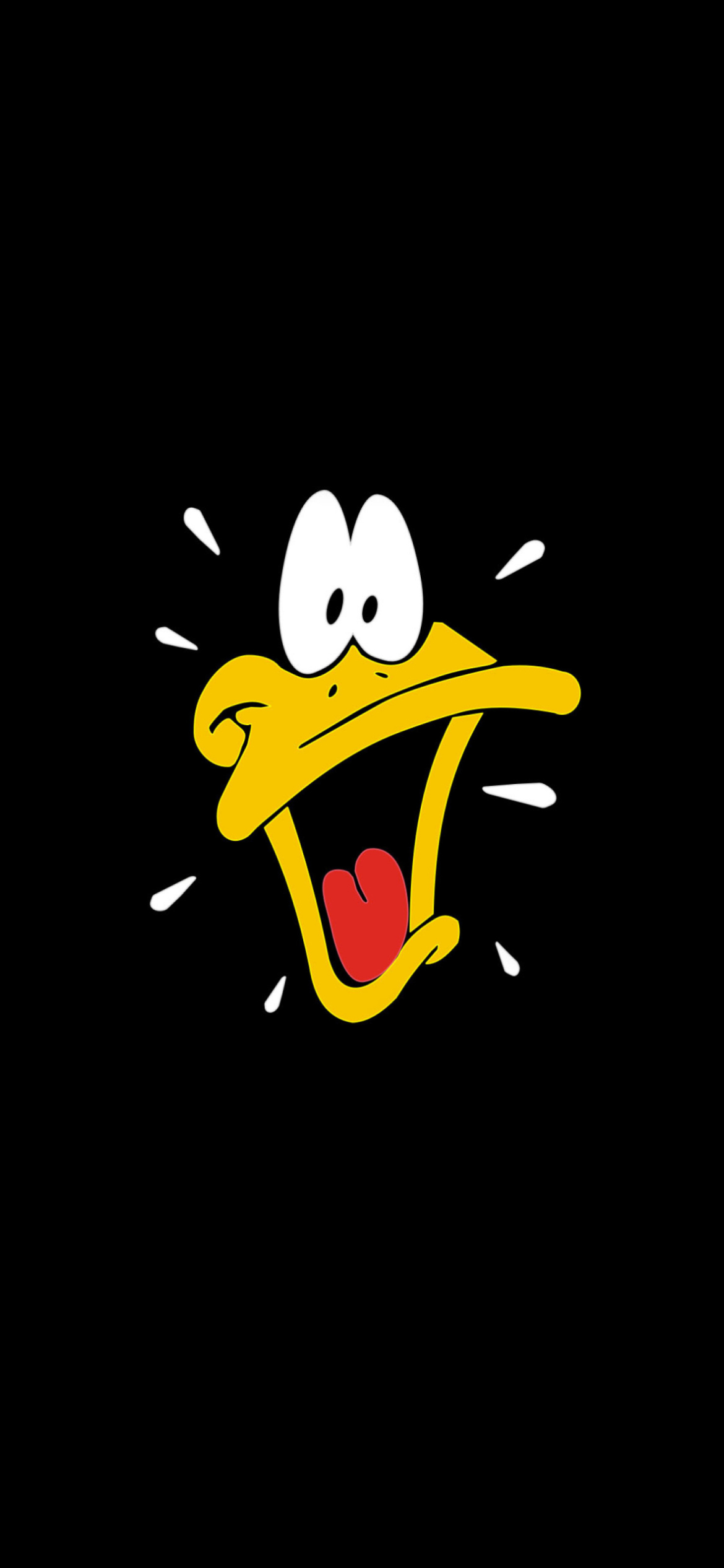 Обои Daffy Duck - Looney Tunes 1170x2532