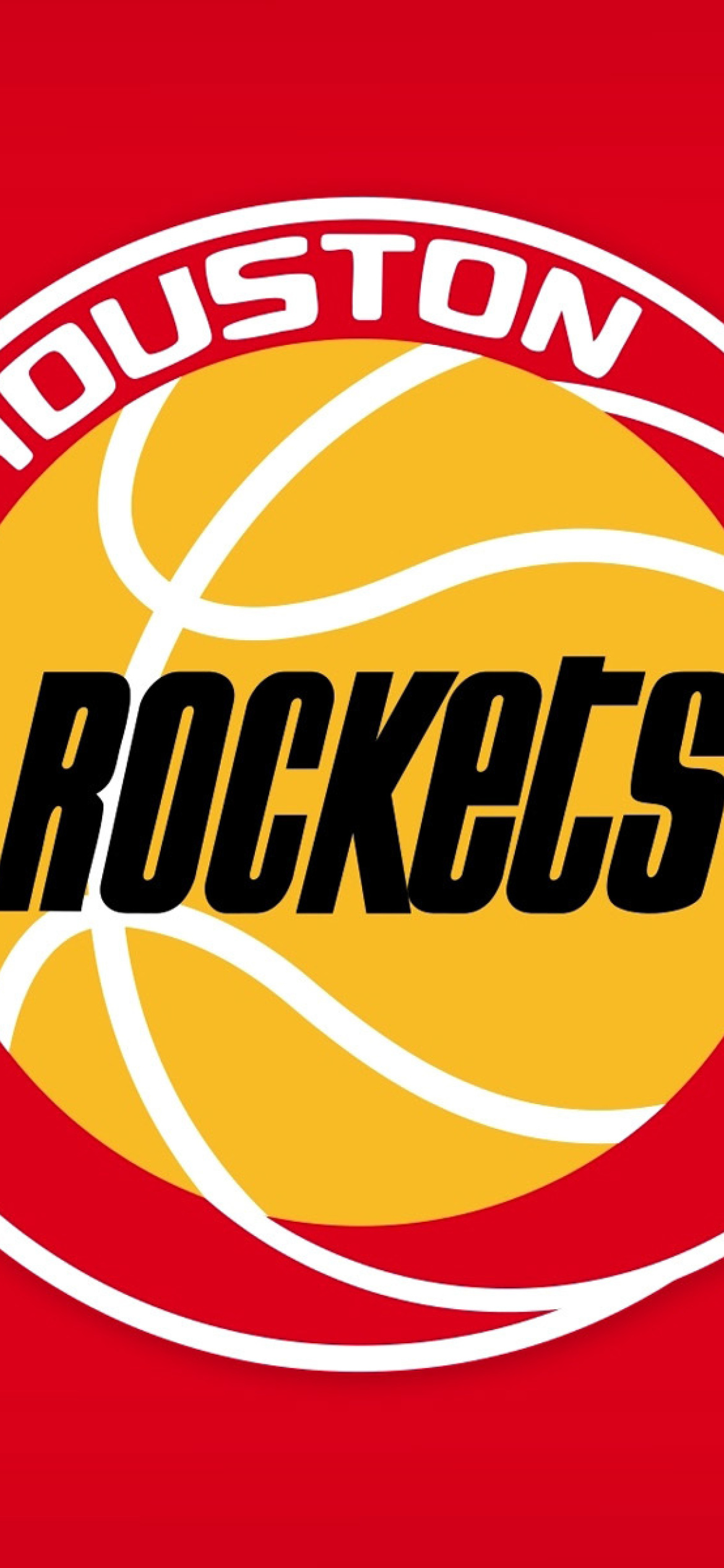 Houston Rockets Logo wallpaper 1170x2532