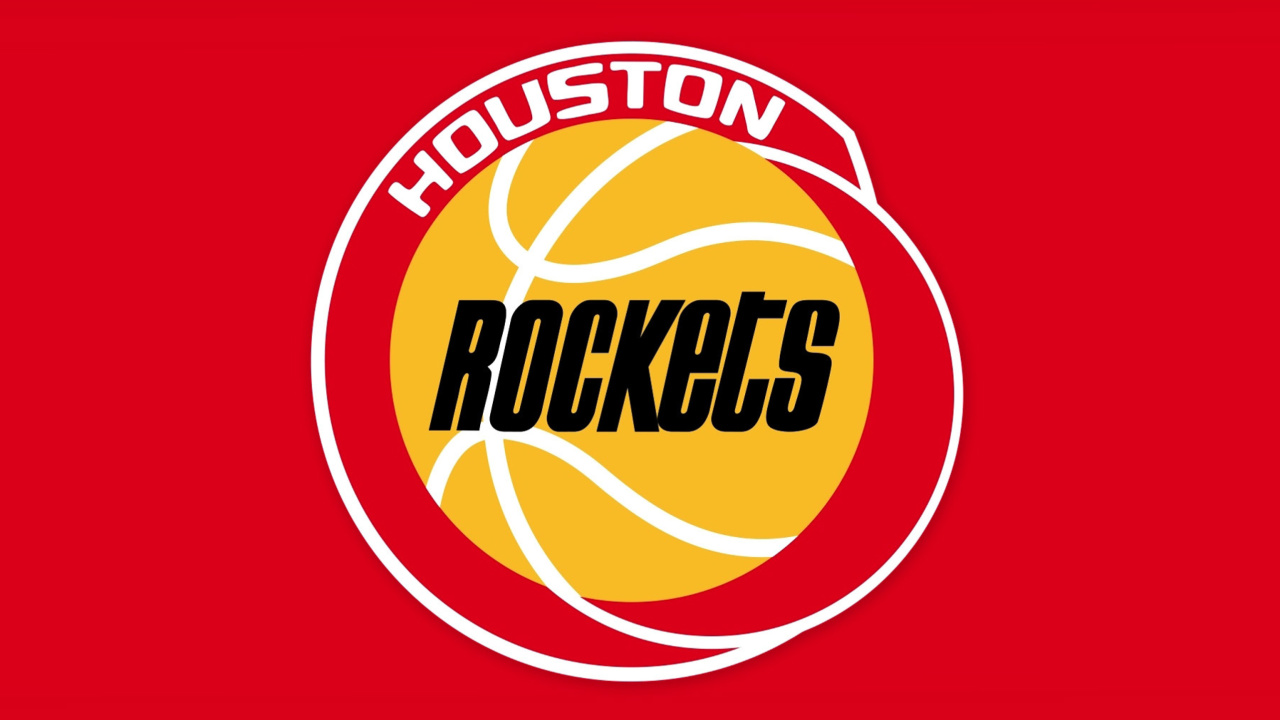 Обои Houston Rockets Logo 1280x720
