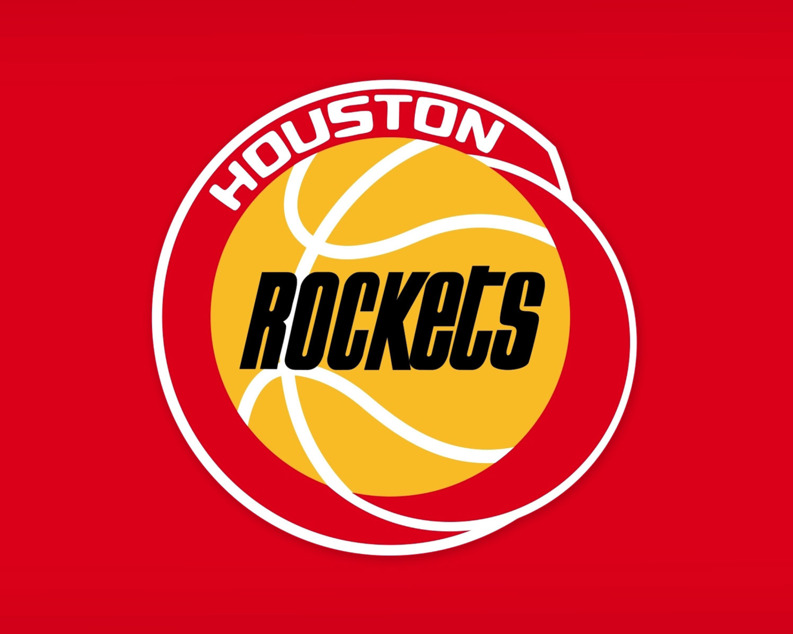 Das Houston Rockets Logo Wallpaper 1600x1280