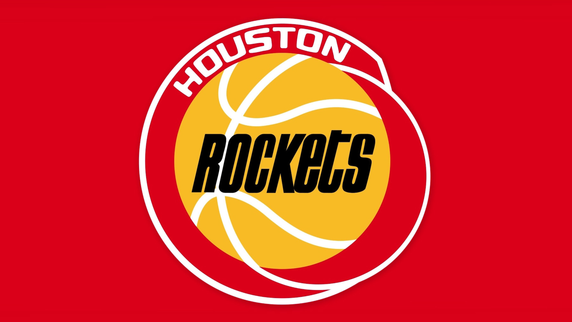 Das Houston Rockets Logo Wallpaper 1920x1080