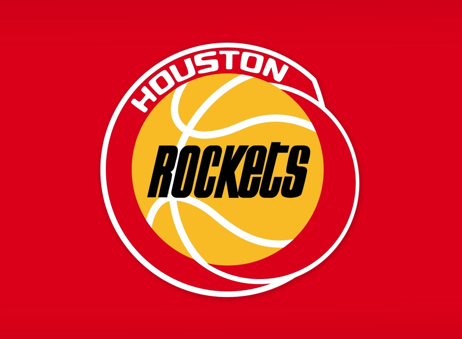 Обои Houston Rockets Logo 1920x1408
