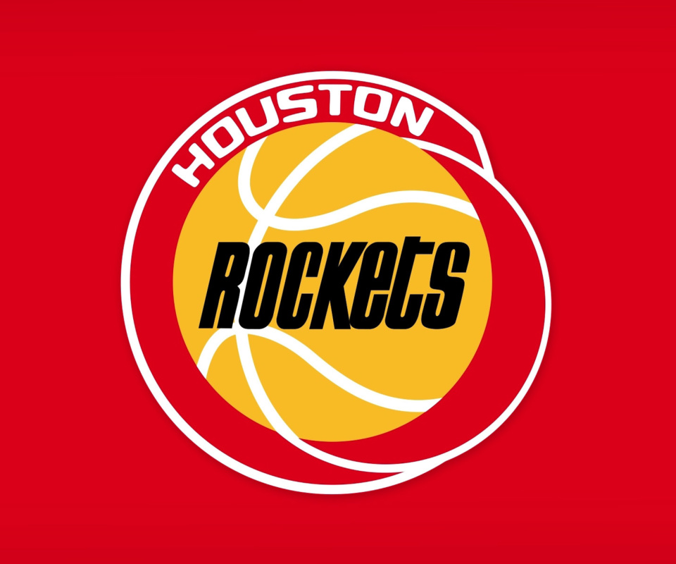 Das Houston Rockets Logo Wallpaper 960x800
