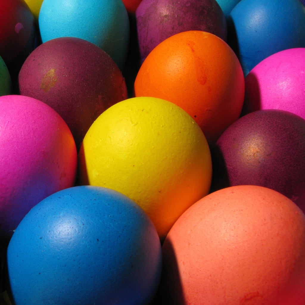 Fondo de pantalla Easter Eggs 1024x1024