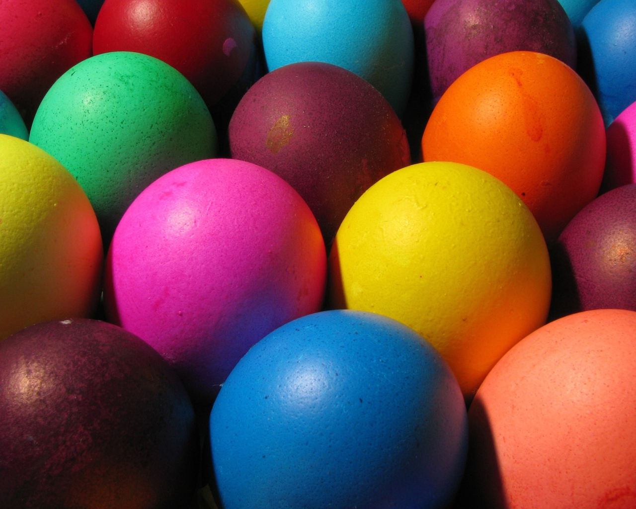 Fondo de pantalla Easter Eggs 1280x1024