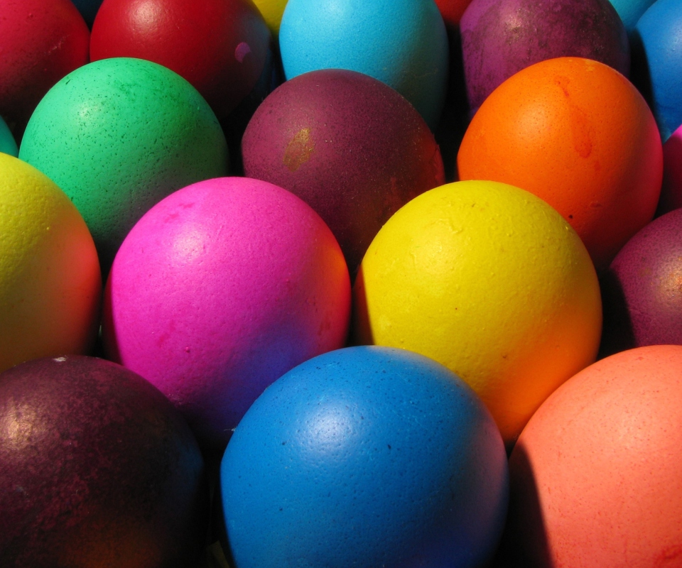 Fondo de pantalla Easter Eggs 960x800