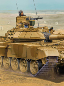 Fondo de pantalla T 90 Tank 132x176