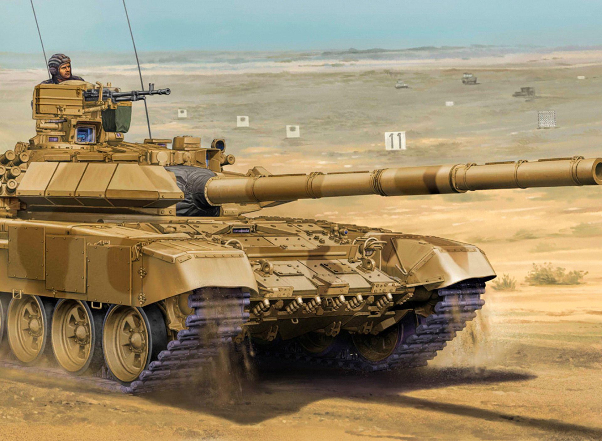 Обои T 90 Tank 1920x1408