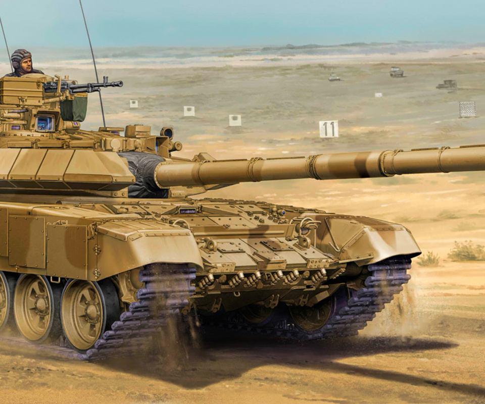 T 90 Tank wallpaper 960x800