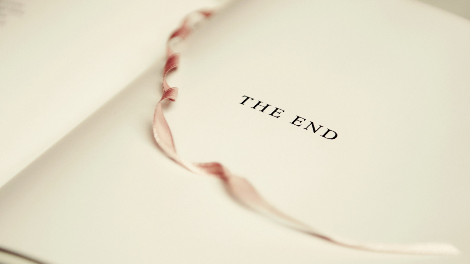 The End wallpaper 1600x900