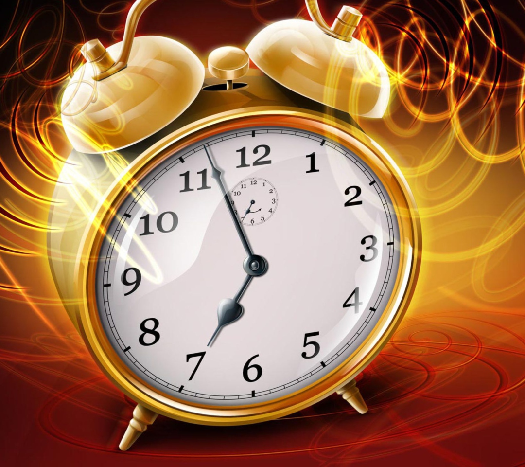Das Alarm Clock Wallpaper 1080x960