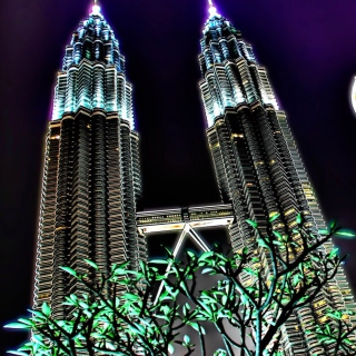 Kostenloses Malaysia, Petronas Towers Twins Wallpaper für iPad 2