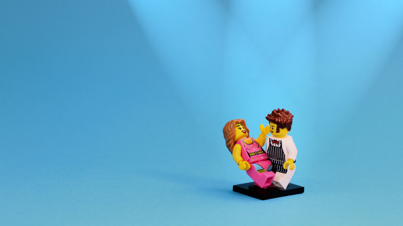 Dance With Me Lego wallpaper 1366x768