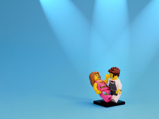 Dance With Me Lego wallpaper 320x240