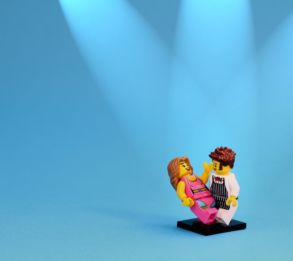 Fondo de pantalla Dance With Me Lego 960x854