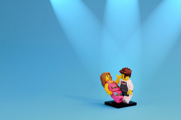 Fondo de pantalla Dance With Me Lego