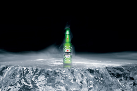 Screenshot №1 pro téma Heineken Beer 480x320