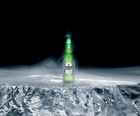 Screenshot №1 pro téma Heineken Beer 480x400