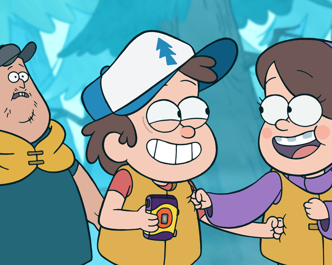 Gravity Falls TV Series screenshot #1 1280x1024