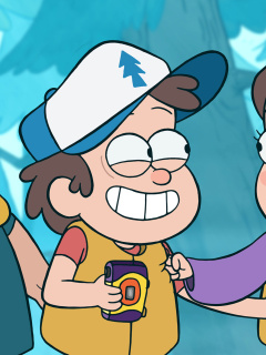 Das Gravity Falls TV Series Wallpaper 240x320