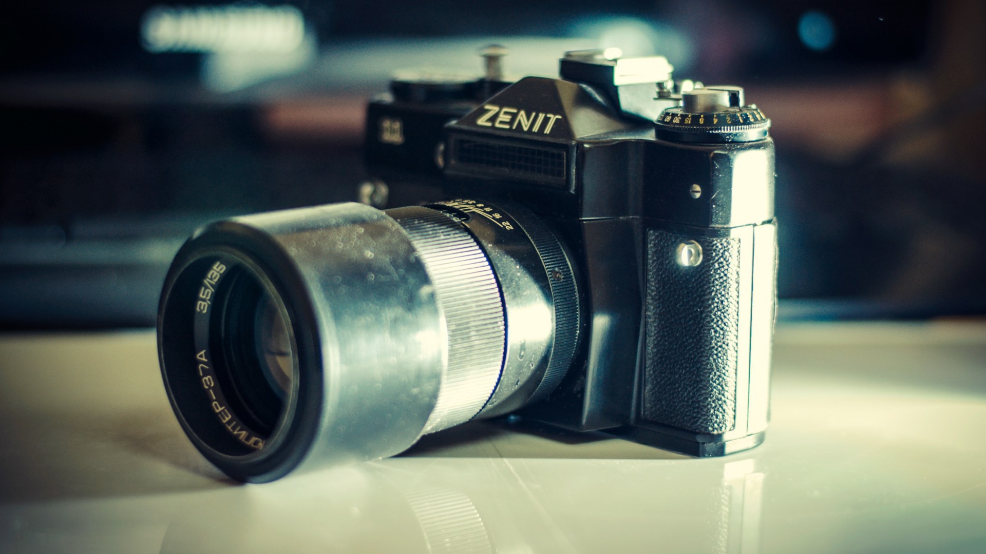Das Zenit Photo Camera Wallpaper 1920x1080