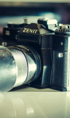 Обои Zenit Photo Camera 240x400