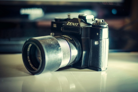 Das Zenit Photo Camera Wallpaper 480x320