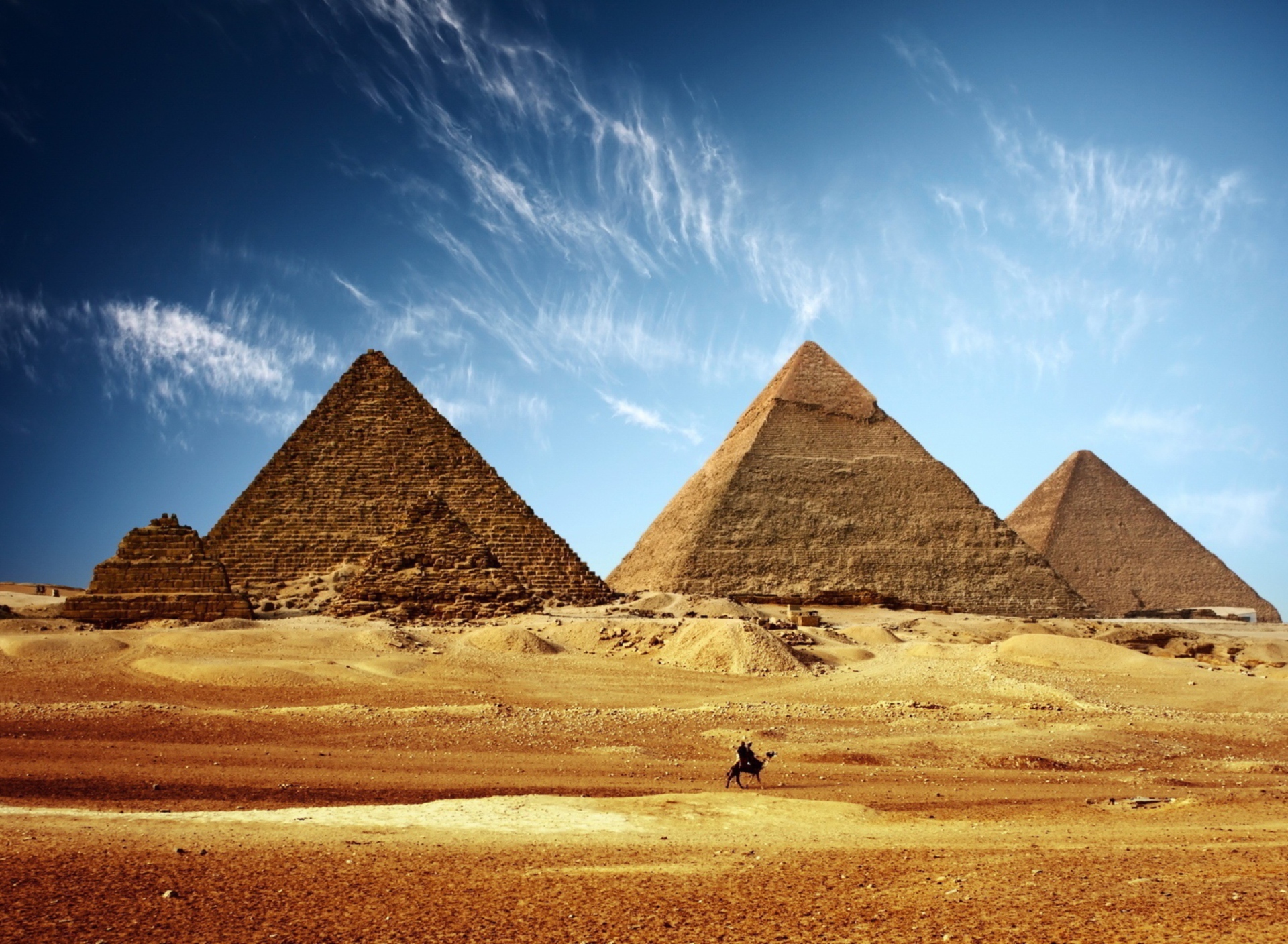 Fondo de pantalla Pyramids 1920x1408