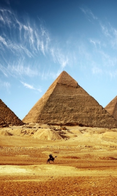 Pyramids wallpaper 240x400