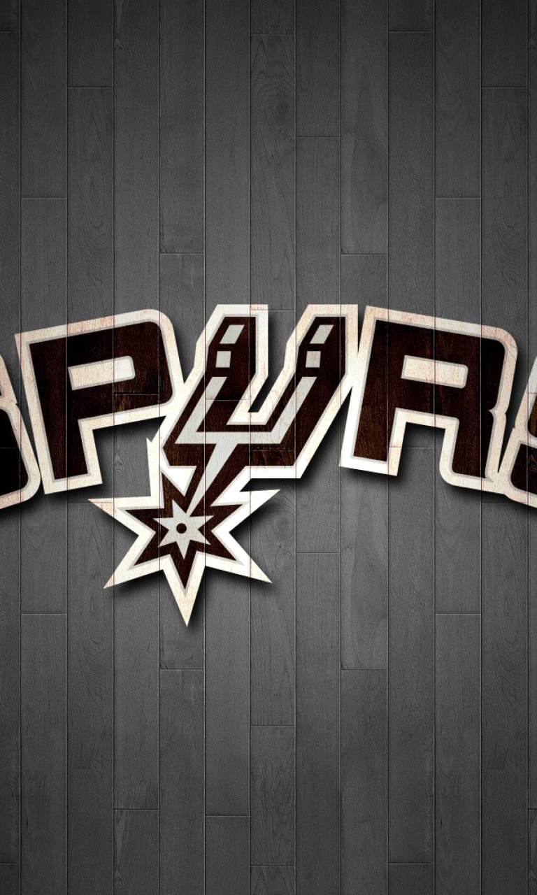 Sfondi San Antonio Spurs Logo 768x1280