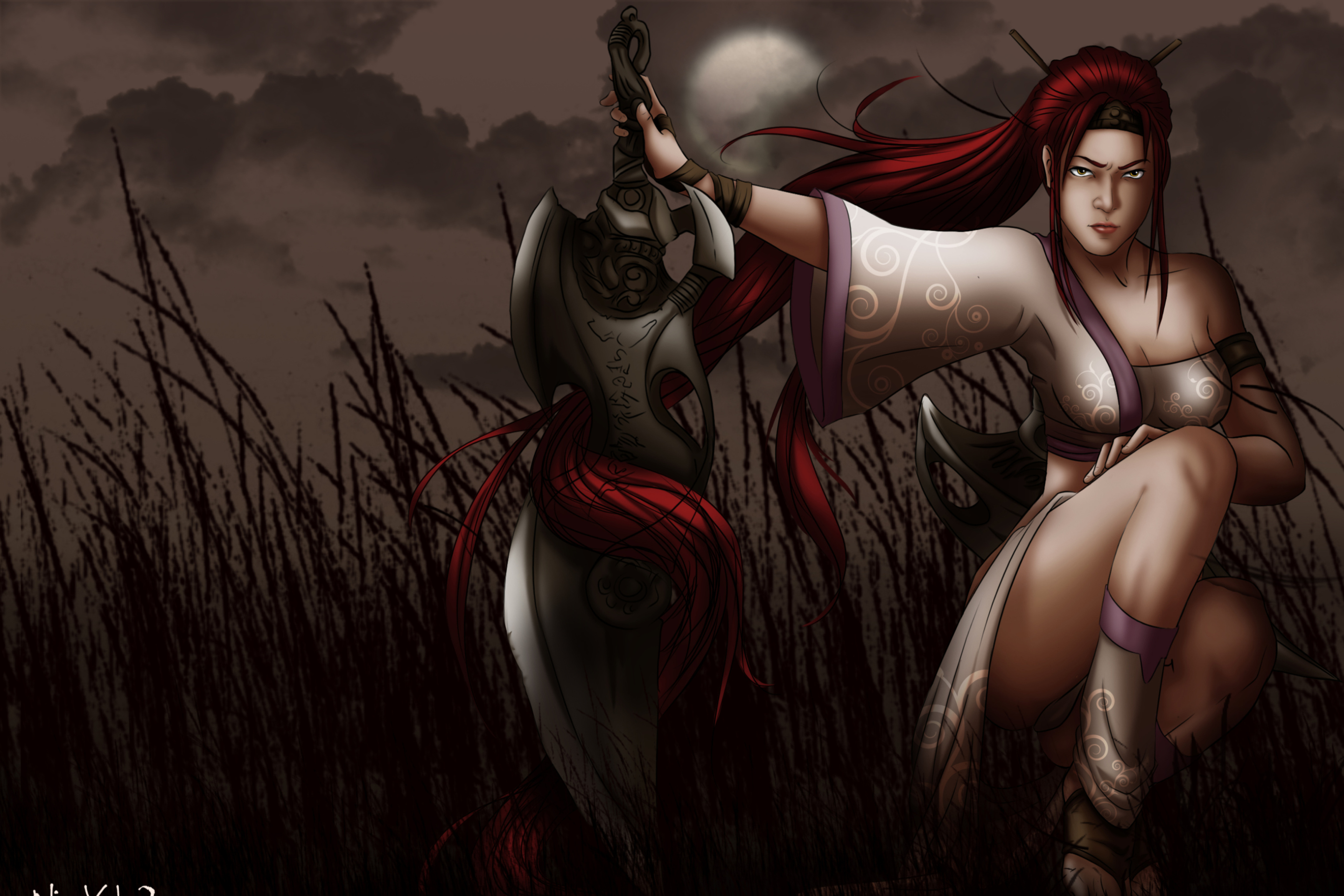 Fondo de pantalla Heavenly Sword, Nariko 2880x1920