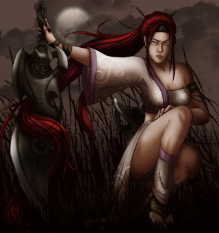 Heavenly Sword, Nariko Wallpaper for iPad