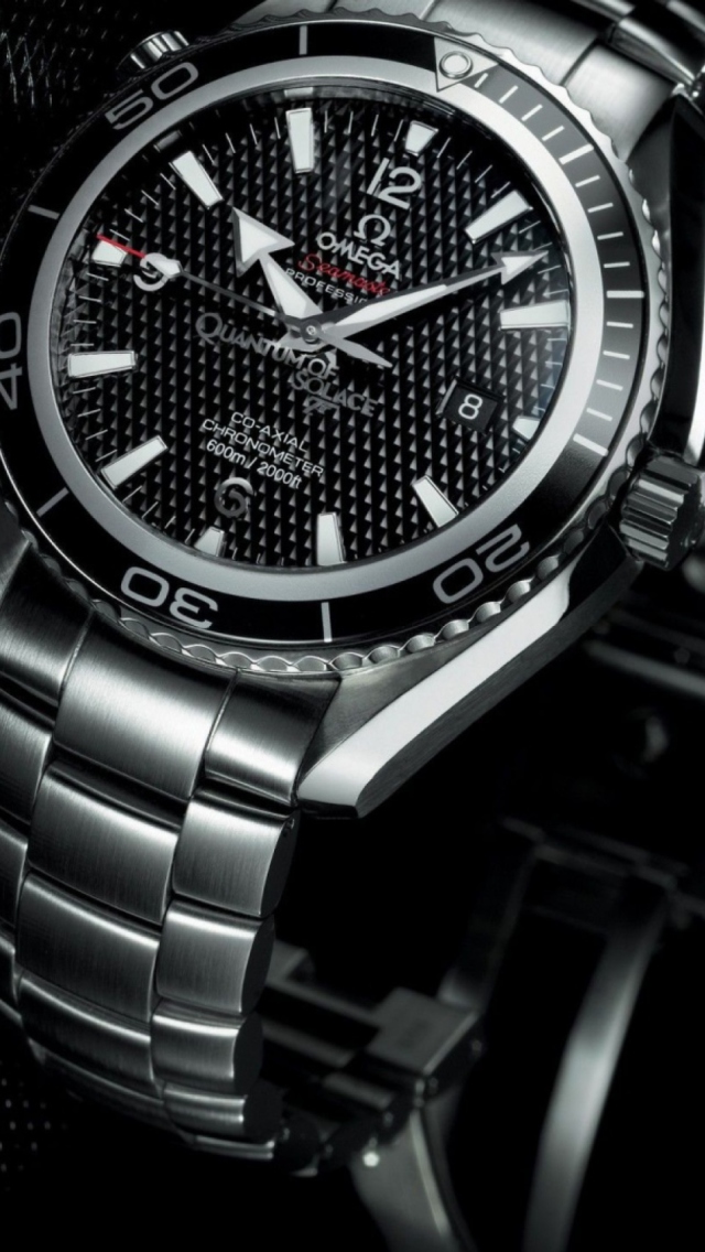 Omega Luxury Watch wallpaper 640x1136