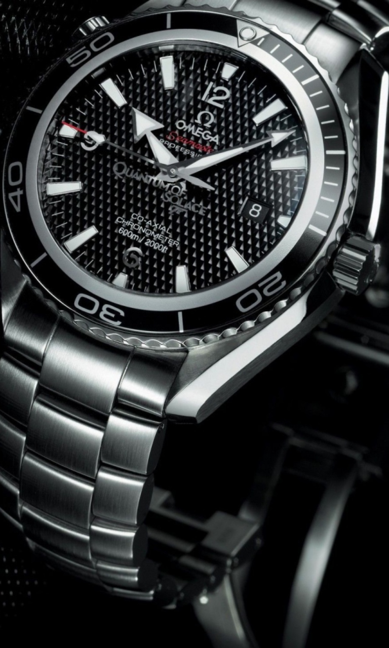 Das Omega Luxury Watch Wallpaper 768x1280