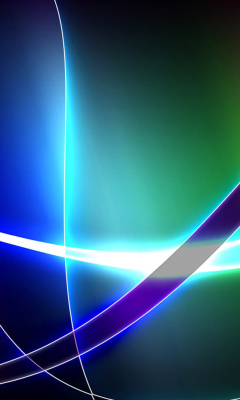 Colored Rays wallpaper 240x400